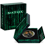 2022 Niue The Matrix 1 oz Colorized .999 Silver Proof Coin Wanted Sold $102.00