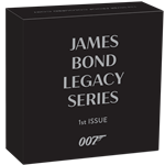 2021 Tuvalu James Bond Legacy Collection Sean Connery 1 oz .999 Silver Coin Sell $140.00