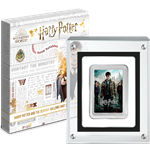2021 Niue Harry Potter Deathly Hallows Part 2 Poster 1 oz .999 Silver Coin Bar Wanted Sold $100.00