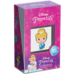 2021 Niue Disney Princess – Cinderella 1oz Silver Chibi® Coin