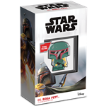 2020 Niue Star Wars BOBA FETT CHIBI 1oz Silver Proof Coin Wanted Sold $200.00