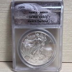 2009 American Eagle Silver One Ounce Certified / Slabbed MS69 - ANACS
