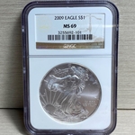 2009 American Eagle Silver One Ounce Certified / Slabbed MS69 - 101