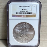 2009 American Eagle Silver One Ounce Certified / Slabbed MS69 - 383