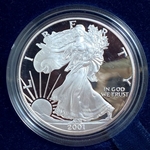 2001 American Eagle One Ounce Silver Proof