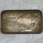 One Ounce, .999 Fine Silver Bar