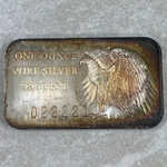 One Ounce, .999 Fine Silver Bar