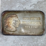 One Ounce, .999 Fine Silver Bar