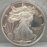 One Ounce Liberty, .999 Fine Silver Round