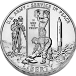 2011-D Uncirculated Army Half Dollar