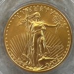 1993 American Eagle, 1/2 Ounce Gold Coin, 1 Each