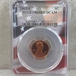 2002-S U.S. Cent Proof Certified / Slabbed