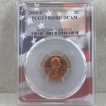 2000-S U.S. Cent Proof Certified / Slabbed