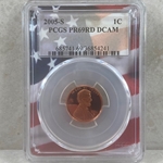 2005-S U.S. Cent Proof Certified / Slabbed