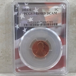 2001-S U.S. Cent Proof Certified / Slabbed