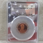 2008-S U.S. Cent Proof Certified / Slabbed