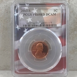 2003-S U.S. Cent Proof Certified / Slabbed