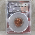 2000-S U.S. Cent Proof Certified / Slabbed