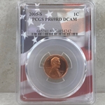 2005-S U.S. Cent Proof Certified / Slabbed