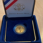2007-W Proof Jamestown $5 Gold Coin, 1 Each