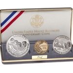 1991-W Proof Mount Rushmore $5 Gold / Silver Set, 2 Each