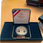 1992-P Proof Columbus Silver Dollar