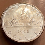 1966 Canada Dollar