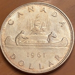 1961 Canada Dollar