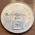 1978 Casa de Moneda de México 33.625 Grams .925 % Ag