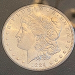 1884-CC Morgan Dollar GSA Government Services Administration