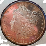 1884-O Morgan Silver Dollar