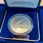 1987-P Uncirculated Constitution Silver Dollar