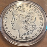 1894-O Morgan Silver Dollar