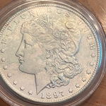 1897-S Morgan Silver Dollar