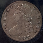 1832 Capped Bust Half Dollar