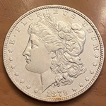 1879 Morgan Silver Dollar