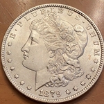 1879 Morgan Silver Dollar