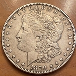 1879 Morgan Silver Dollar