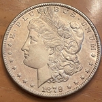 1879-S Morgan Silver Dollar