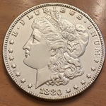 1880 Morgan Silver Dollar