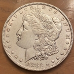 1882-O Morgan Silver Dollar