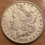 1882-O Morgan Silver Dollar