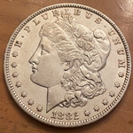 1882-O Morgan Silver Dollar