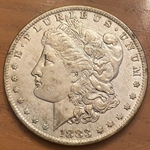 1883-O Morgan Silver Dollar