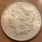 1883 Morgan Silver Dollar