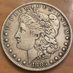 1883-O Morgan Silver Dollar