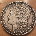 1900 Morgan Silver Dollar