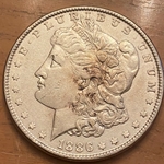 1886 Morgan Silver Dollar