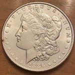 1886 Morgan Silver Dollar