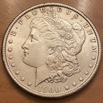 1900 Morgan Silver Dollar